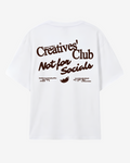 Creatives' Club Tee White