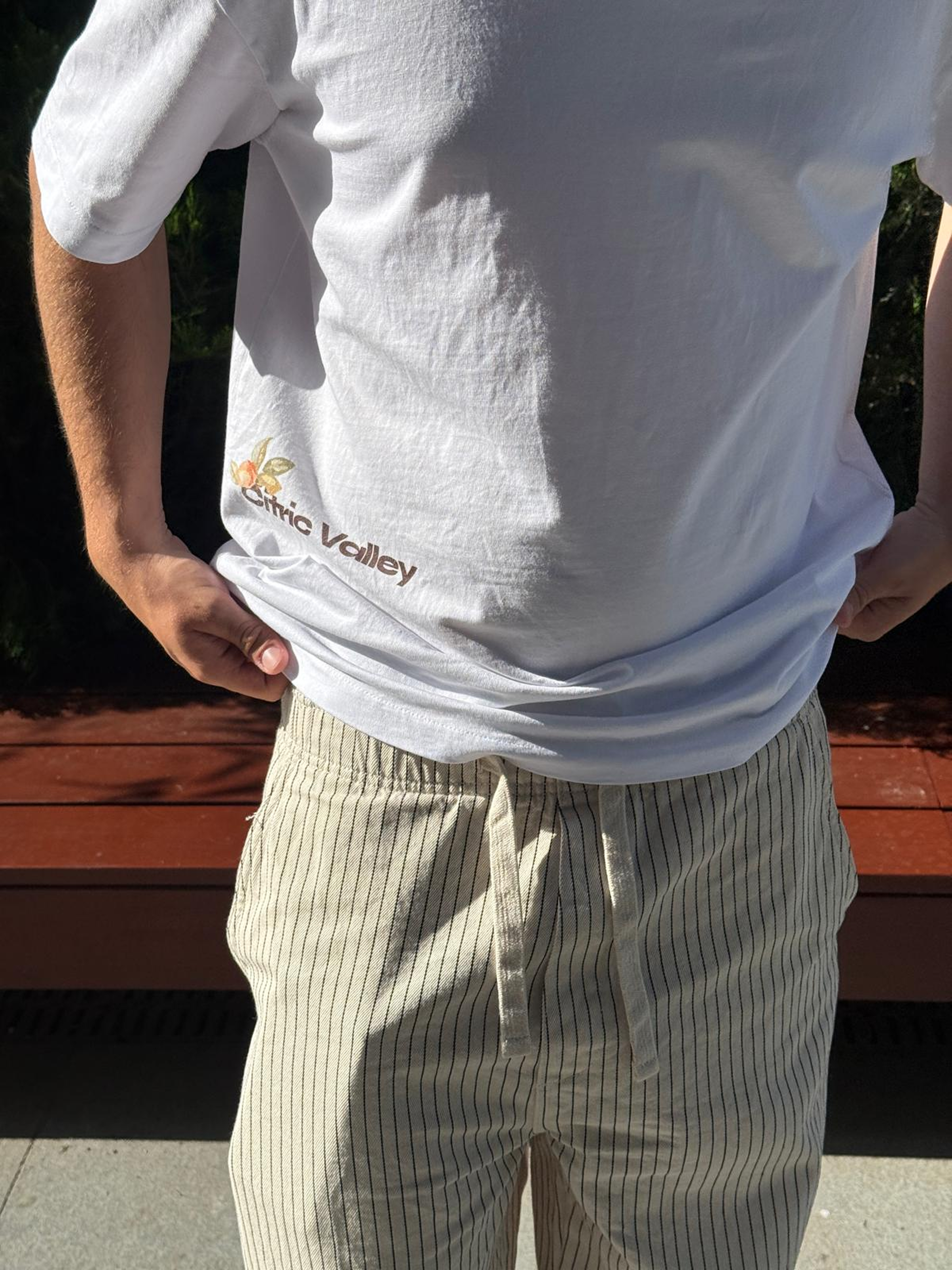 "Tastes better offline" Tee White